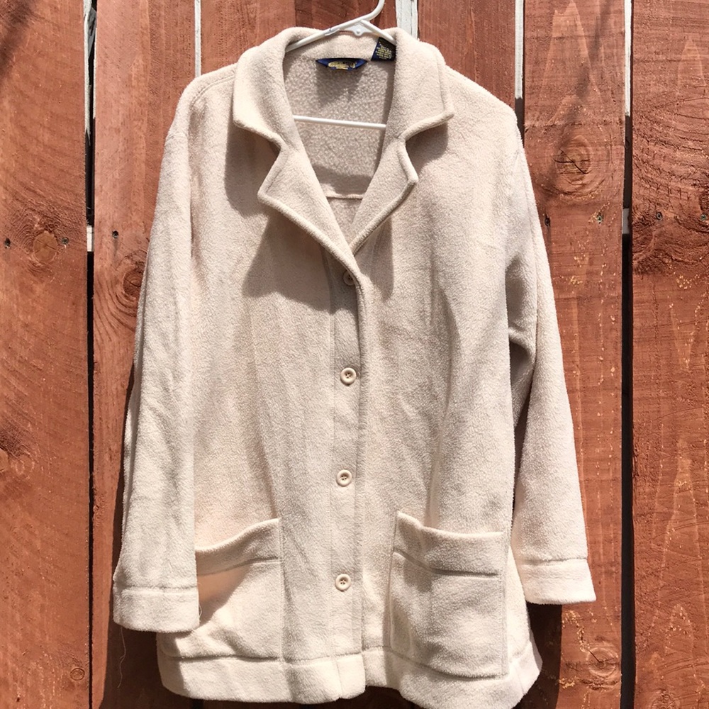 Super cozy button up sweater